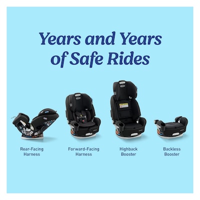 Graco Grows4Me 4-in-1 Car Seat, West Point (2223810)