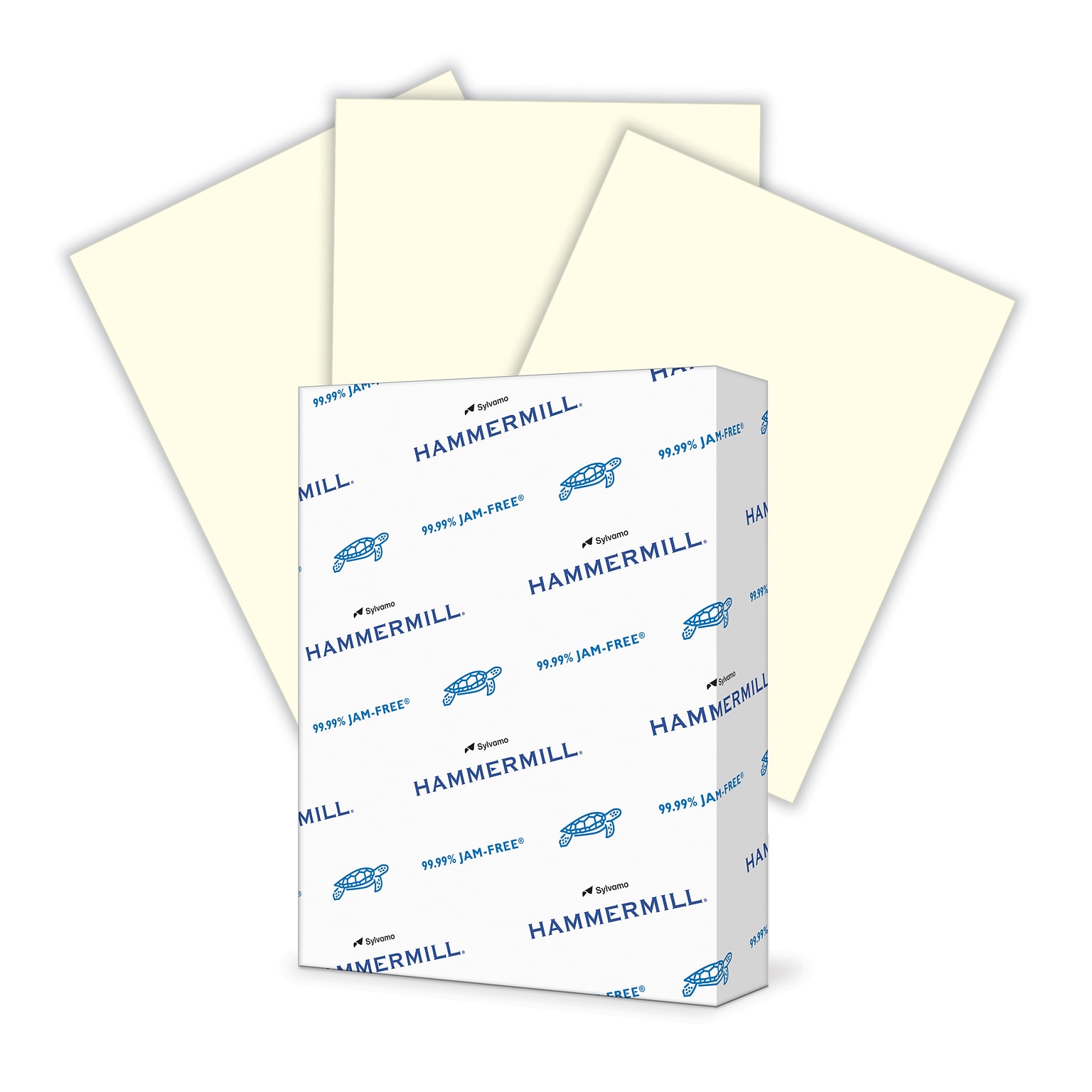 Hammermill Recycled Fore MP Colors Multipurpose Paper, 20 lbs., 8.5 x 11, Cream, 500 Sheets/Ream (HAM168030)