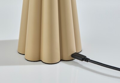 Adesso Mattie LED Table Lamp, Beige (3118-12)
