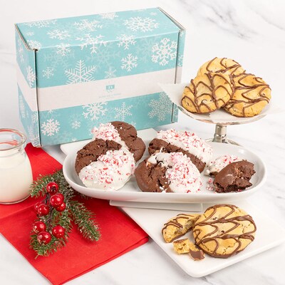 Colossal Chocolate and Peppermint Cookie Box- 8 Ct