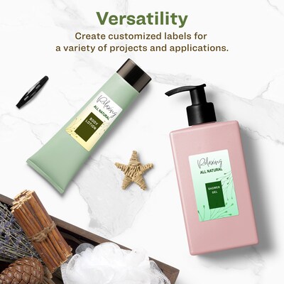 Avery EcoFriendly Laser/Inkjet Rectangle Multipurpose Labels, 2" x 5", White, 200/Box (94241)