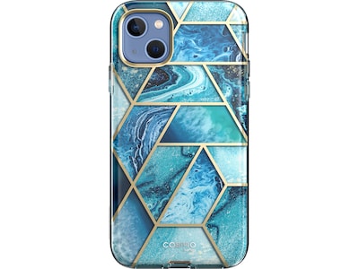 i-Blason Cosmo Ocean Blue Case for iPhone 14 Plus (iPhone2022-6.7-Cosmo-SP-Ocean)