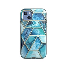 i-Blason Cosmo Ocean Blue Case for iPhone 14 Plus (iPhone2022-6.7-Cosmo-SP-Ocean)