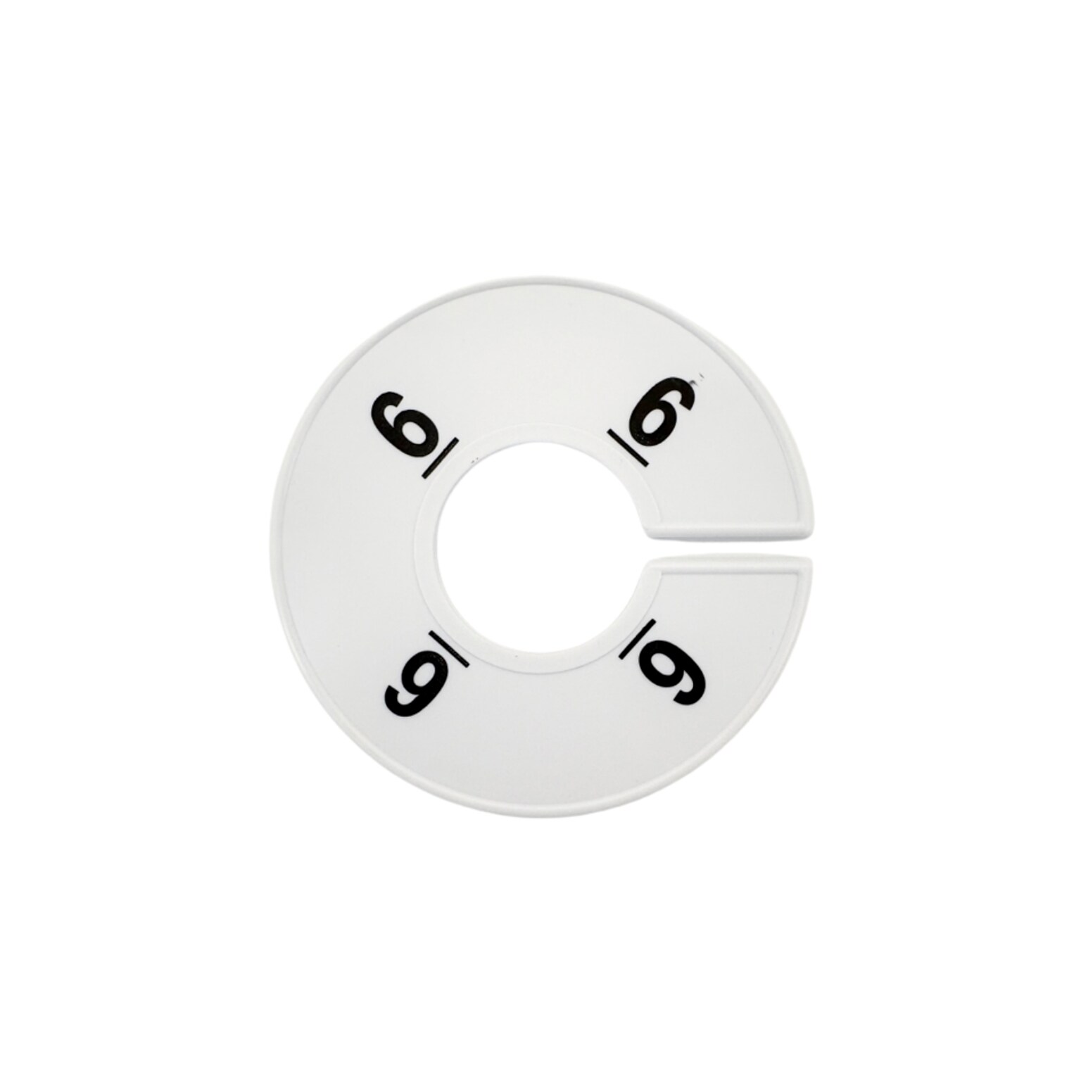 Nahanco Size 6 Plastic Dividers, White (CWB6)