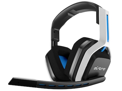 Logitech Astro A20 USB-C Wireless Stereo Gaming Headset, Black/White/Blue (939-001876)