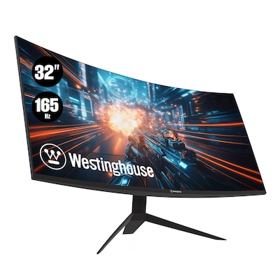 Westinghouse RX6230 31.5 Curved 165 Hz LED Gaming Monitor, Black (WC32RX6230)