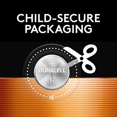 Duracell 2032 3V Lithium Coin Battery, 6/Pack (DURDL2032B6PK)