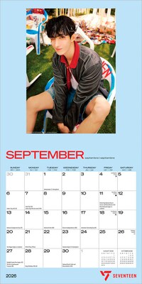 2026 BrownTrout Seventeen 7" x 7" Monthly Wall Calendar (9798330701476)