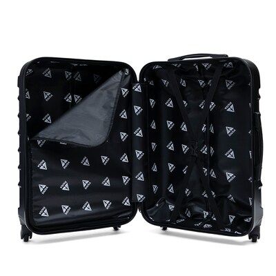 InUSA Endurance 33.27" Hardside Suitcase, 4-Wheeled Spinner, TSA Checkpoint Friendly, Black (IUEND00XL-BLK)
