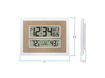 La Crosse Technology Atomic Wall/Table Clock (512-14937)