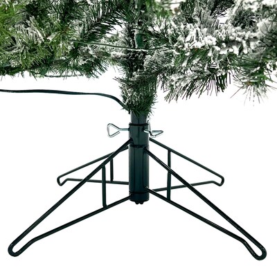 Fraser Hill Farm 6.5' Pre-Lit Artificial Christmas Trees, 450 Lights (FFMPS065-6SN)