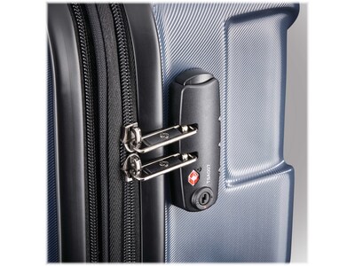 Samsonite Centric Polycarbonate Carry-On Luggage, Blue Slate (92794-1101)