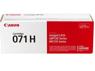 Canon 071 H Black High Yield Toner Cartridge (5646C001)