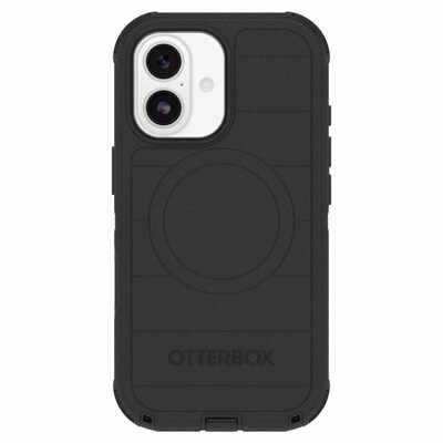 OtterBox Defender Series Pro MagSafe Case for iPhone 17, Shock Absorbing, Black (76-000095)