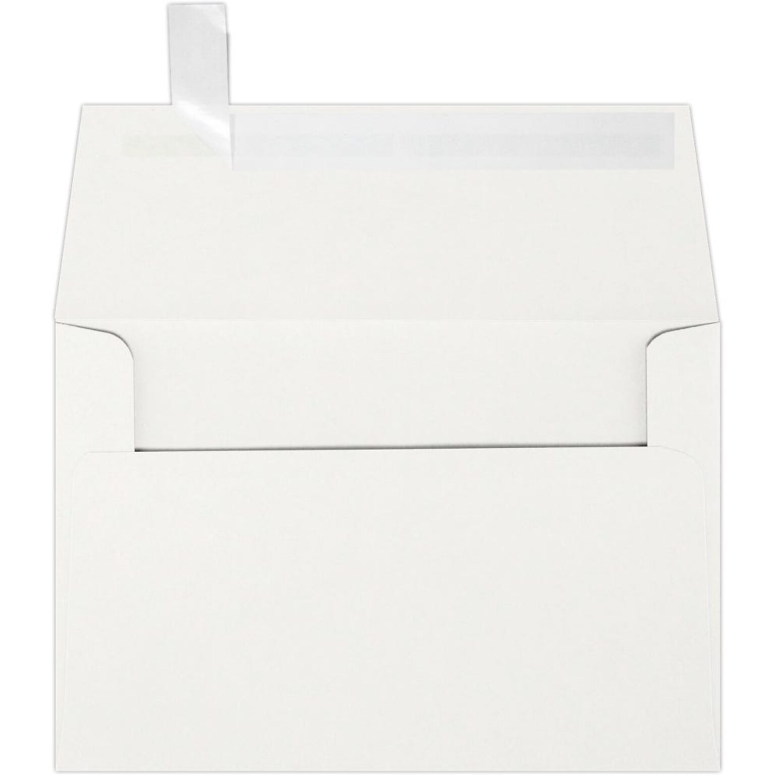 JAM Paper A4 Self Seal Booklet Envelope 4 1/4 x 6 1/4, Natural White, 50/Pack (4872-SN-50)