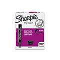 Sharpie Flip Chart Permanent Marker, Bullet Tip, Assorted, 8/Pack (22478)