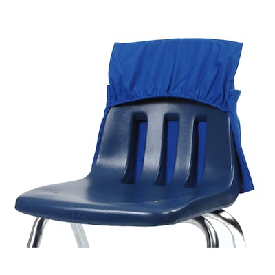Seat Sack Seat Storage, 18" x 10.25" x 8.5", Blue, 25/Pack (01190)