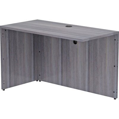 Lorell Essentials Series 48 Return Shell, Weathered Charcoal (LLR69554)