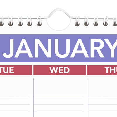2027 AT-A-GLANCE 17" x 12" Monthly Wet Erase Wall Calendar, White/Purple (PMLM02-28-27)