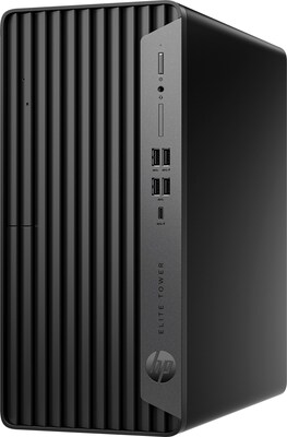HP Elite Tower 600 G9 Desktop Computer, Intel Core i5-13500, 16GB RAM, 256GB SSD, Windows 11 Pro, Mouse + Keyboard (B19XXUA#ABA)