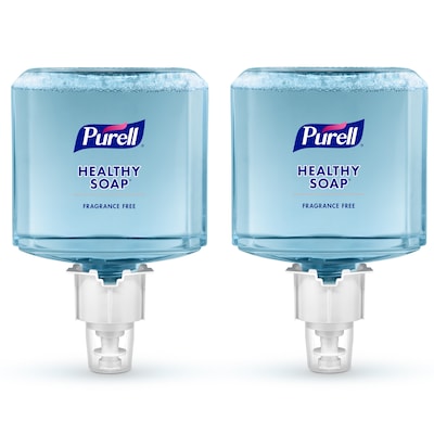 PURELL® Healthcare HEALTHY SOAP® Foam Refill for ES6 Touch-Free Dispenser,1200 mL, 2/CT (6472-02)