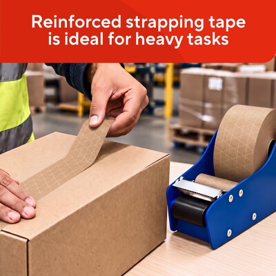 Standard Grade Paper Packing Tape, 2.8" x 125 yards, Each (468231-CC)