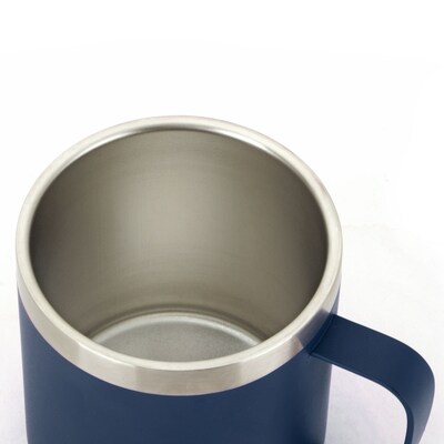 POD CAFÉ TO GO STAINLESS MUG 12 OZ