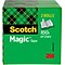 Scotch® Magic™ Invisible Tape Refill, 1/2 x 72 yds., 2 Rolls/Pack (810-2P12-72)