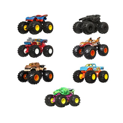 Mattel Hot Wheels Oversized Monster Truck, Color Chosen at Random (FYJ83)