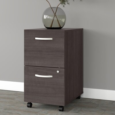 Bush Business Furniture Studio A 2-Drawer Mobile Vertical File Cabinet, Letter/Legal Size, Lockable,