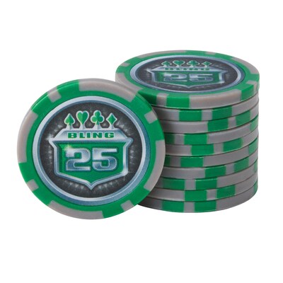Fat Cat Bling 13.5 Grams 500 Ct Poker Chip Set (55-0655)