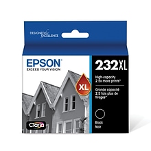 Epson 232XL Black High Yield Ink Cartridge (T232XL120-S)