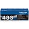 Brother TN-433 Black High Yield Toner Cartridge   (TN433BK)