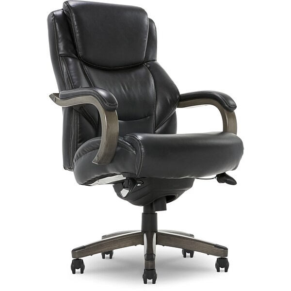 La-Z-Boy Delano Ergonomic Leather Executive Big & Tall Chair, 400