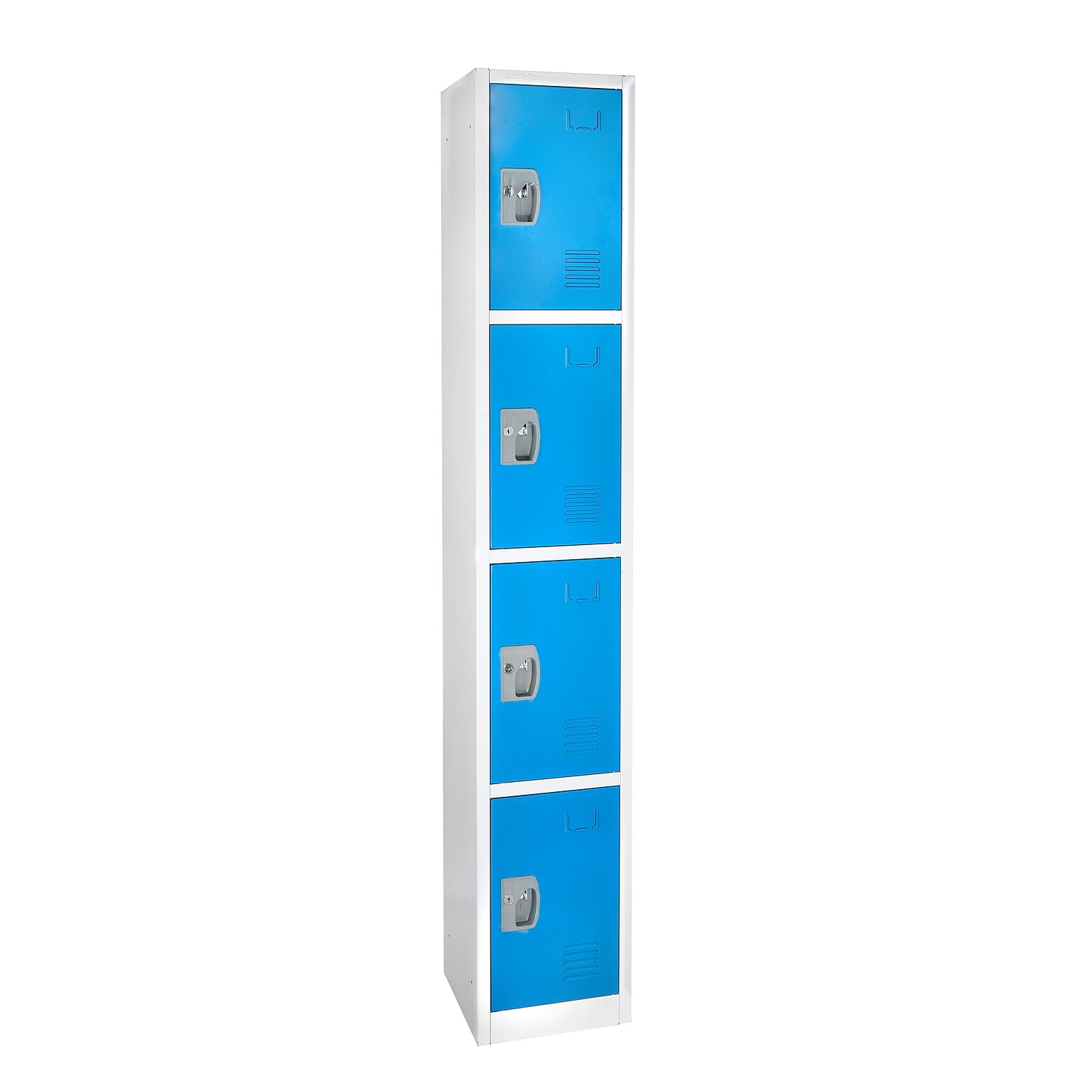 AdirOffice 72 4-Tier Blue Storage Locker (629-204-BLU)