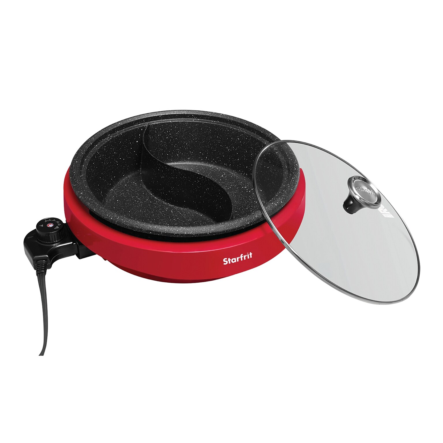 THE ROCK by Starfrit Dual-Sided 3.2 Qt. Thermal Pot, Red (024425-002-0000)