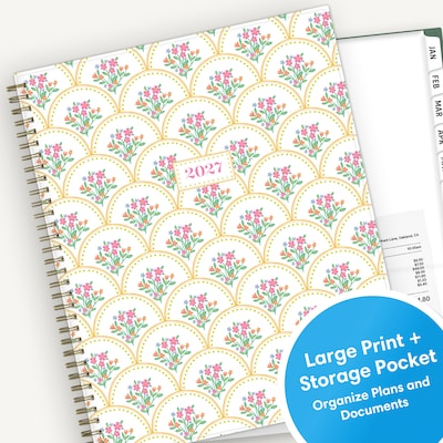 2027 Blue Sky 8.5" x 11" Weekly & Monthly Planner (164265)