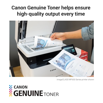 Canon 075 Black High Yield Toner Cartridge, Prints Up to 2,500 Pages (6369C001)