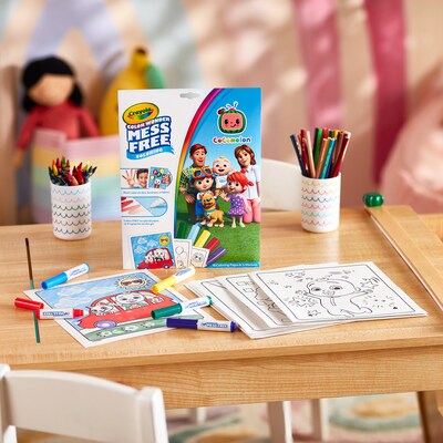 Crayola Color Wonder: Cocomelon Coloring Book, 18 Pages, 2 Sets/Bundle (BIN752788-2)