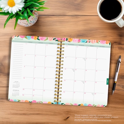 2026-2027 BrownTrout Bonnie Marcus Wire-O 6.5" x 7.75" Academic Year Weekly Student Planner, Paperboard Cover (9798330708130)