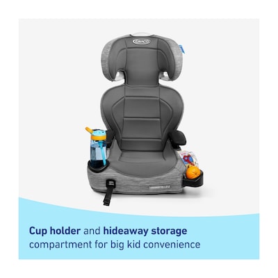 Graco TurboBooster 2.0 LX Highback Booster Seat with Latch System, Gannon (2203030)