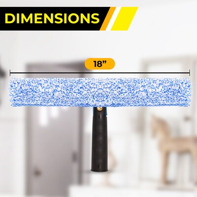 Gritt Commercial 18" Heavy-Duty Swivel Window Washer (GRI133-18)