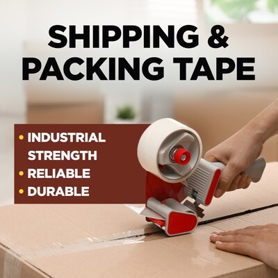 Scotch Heavy Duty Packing Tape, 1.88 x 54.6 yds., Clear, 6/Pack (3750-6)