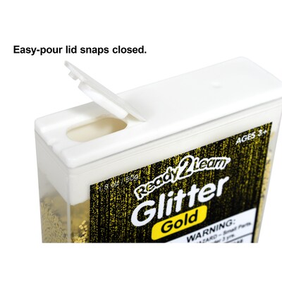 Ready2Learn Glitter, Assorted Colors, 5/Pack (CE-10149)