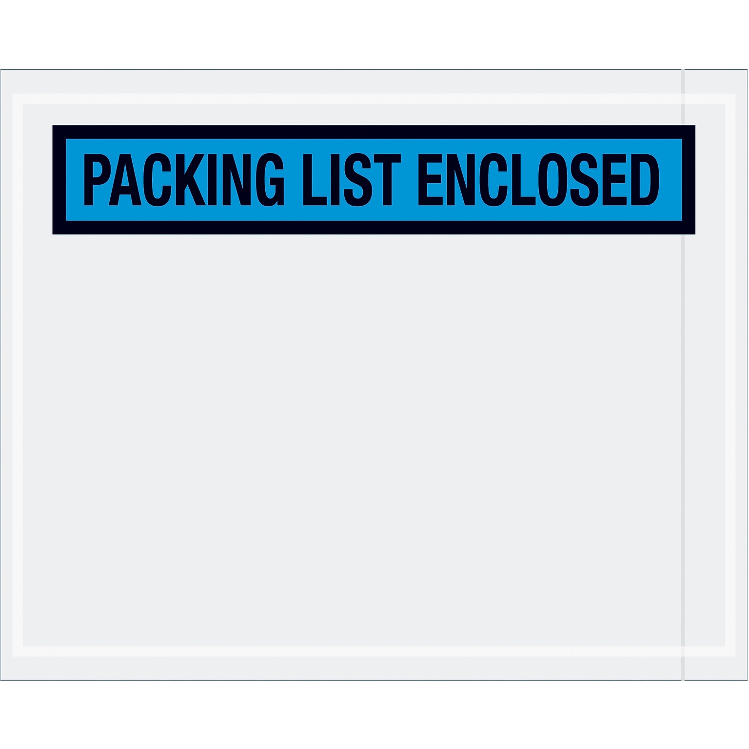 Packing List EnclosedPacking List Envelope , 5.5 x 4.5, Blue 1000/Carton (PL454)