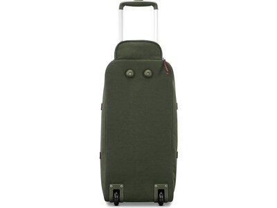 Samsonite Virtuosa 11.5" Polyester Telescoping Weekender Duffel with Wheels, Pine Green (149198-1693)