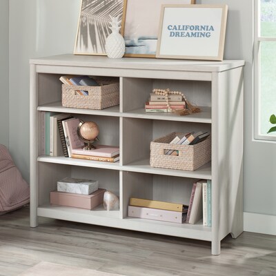 Sauder Dover Edge 36H 6-Shelf Bookcase, Glacier Oak (432065)