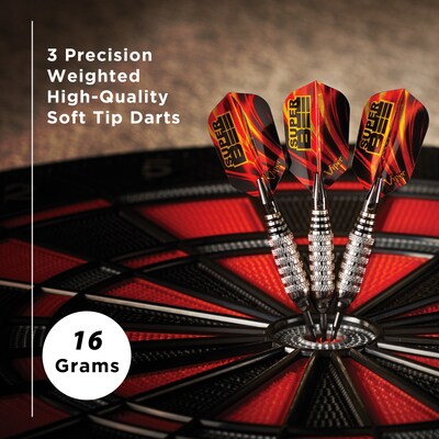 Viper Super Bee Silver Soft Tip Darts, 16 Grams (20-1202-16)