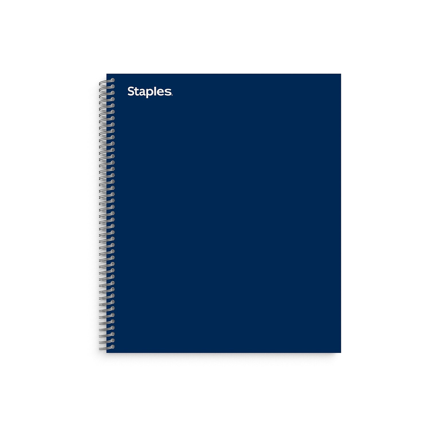 Staples Premium 5-Subject Notebook, 8.5 x 11, College Ruled, 200 Sheets, Blue (TR58364)