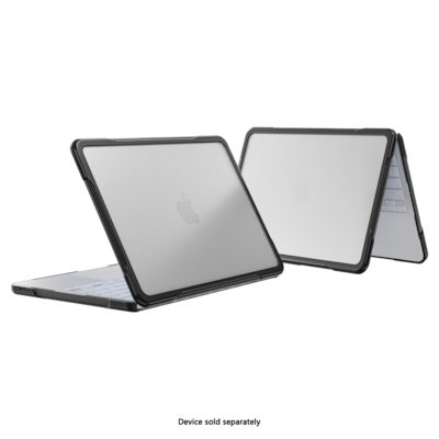 SaharaCase Raider Series Heavy Duty 13" MacBook Neo Case, Shock-Absorbing, Clear (LT00121)